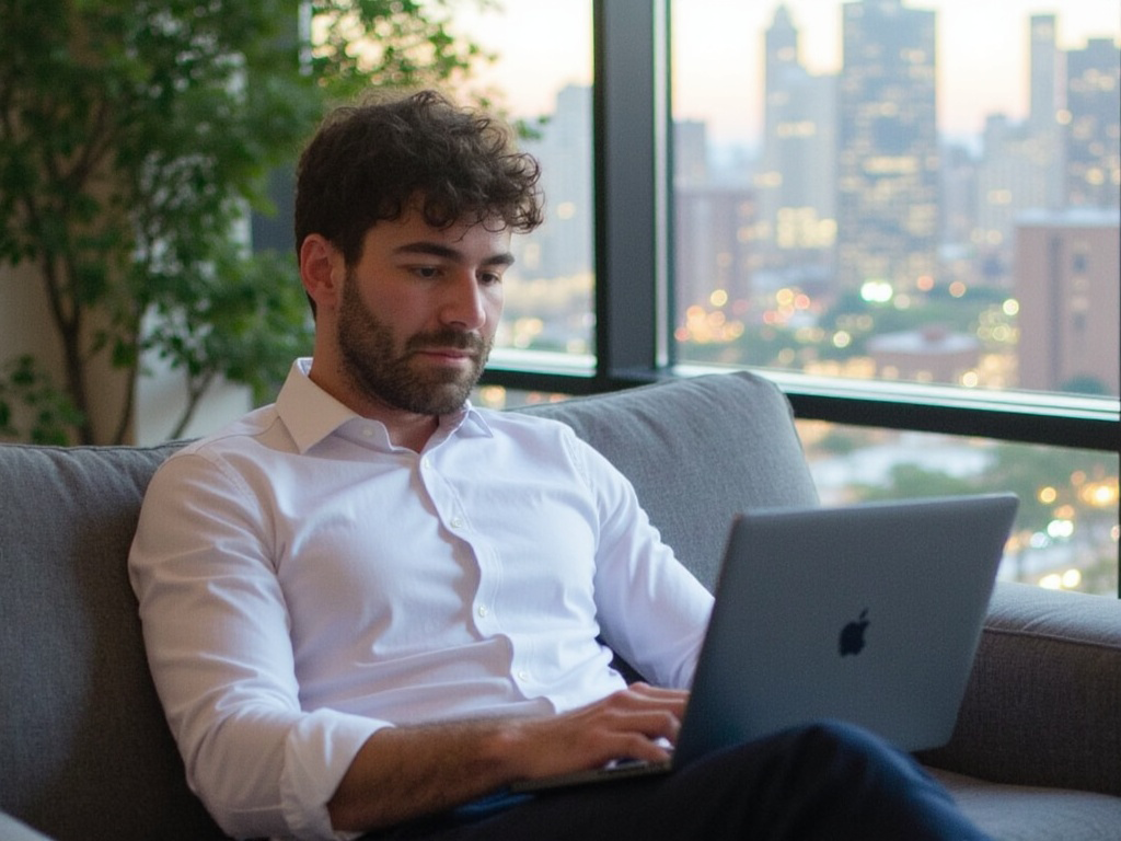Fotografía de la entrevista con Lobo Torres